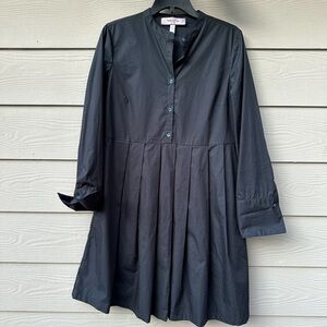 BAGUTTA Women's Black Cotton Dress Casual Everyday